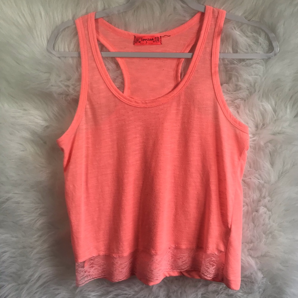 Spoiled tank top
